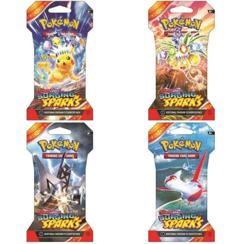 Pokémon TCG: SV08 Surging Sparks - 1 Blister Booster Pokémon Company