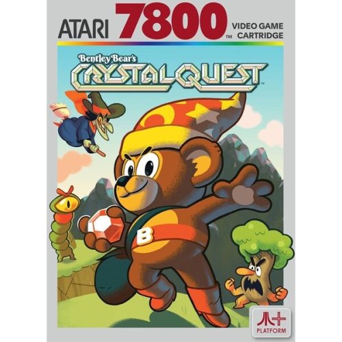 ATARI 7800+ Bentley Bear’s Crystal Quest Plaion