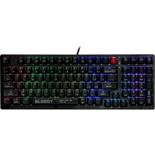 A4tech Bloody S98 RGB herní mechanická klávesnice (CZ/SK) černá A4tech