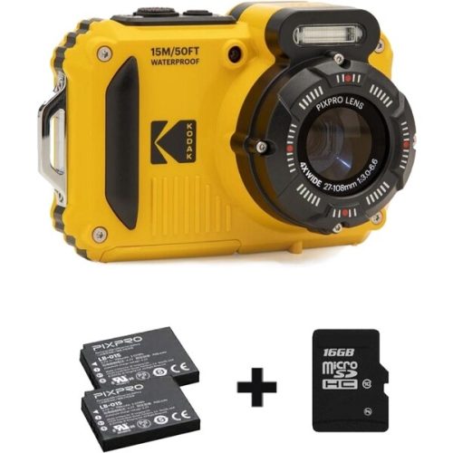 Kodak WPZ2 bundle odolný fotoaparát žlutý(+SD karta+2 baterie) Kodak