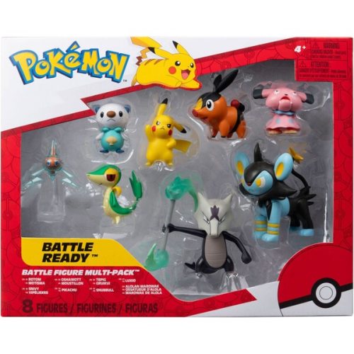 Set figurek Pokémon Battle Select 5 cm (8 pack) Jazwares