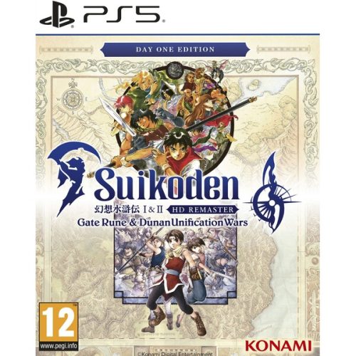 Suikoden I&II HD Remaster: Gate Rune and Dunan Unification Wars Day One Edition (PS5) Konami