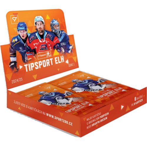 Hokejové karty SportZoo Blaster box Tipsport ELH 2024/25 – 1. série SportZoo