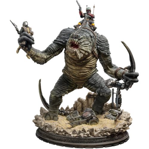 Soška Iron Studios Demi Scale 1/20 Star Wars - Boba Fett and Rancor Iron Studios