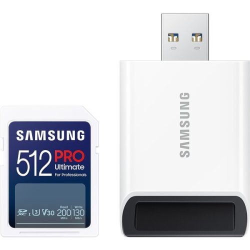 Samsung SDXC 512GB PRO ULTIMATE + USB adaptér Samsung