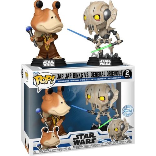Funko POP! SW: The Clone Wars - Jar Jar Binks vs. General Grievous 2pack (2 figurky) Funko