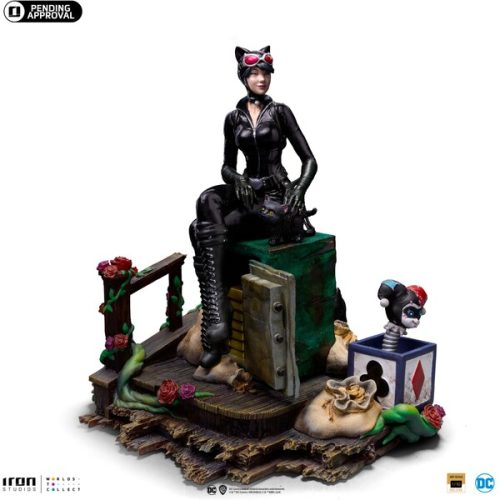 Soška Iron Studios Deluxe Art Scale 1/10 DC: Gotham City Sirens - Catwoman Iron Studios