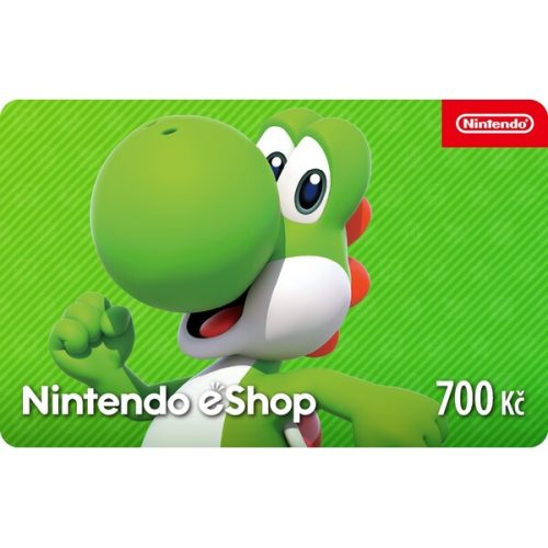 Karta na e-shop Nintendo 700 CZK (online kód) Nintendo