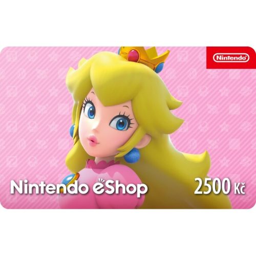 Karta na e-shop Nintendo 2500 CZK (online kód) Nintendo