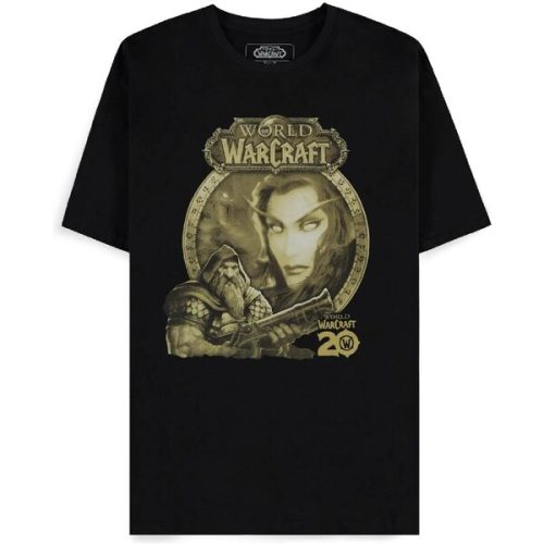 Tričko World of Warcraft 20th Anniversary - Alliance (Elf) L Difuzed