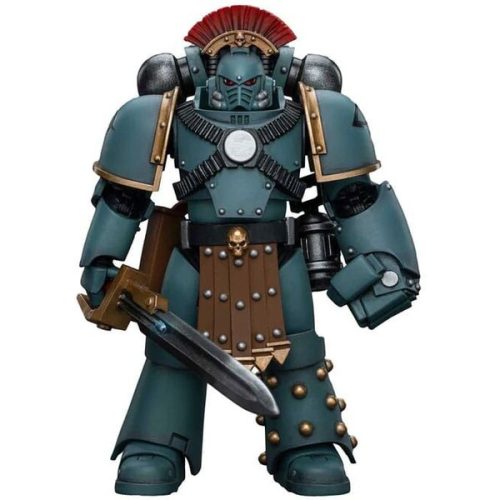 Akční figurka Warhammer 40k 1/18 The Horus Heresy: Sons of Horus MKIV Tactical Squad - SGT w/ Power Joy Toy