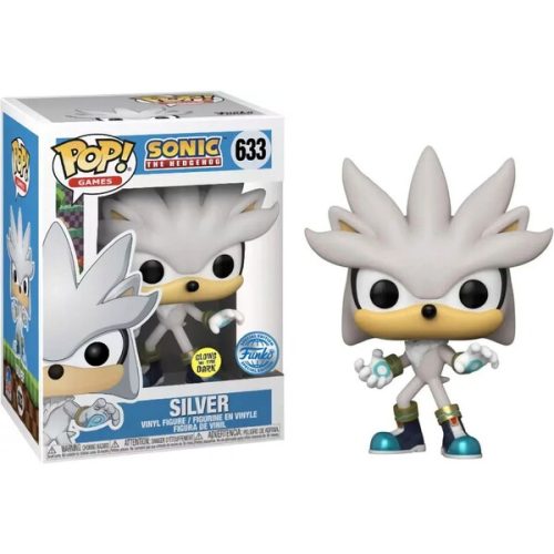 Funko POP! #633 Games: Sonic The Hedgehog - Silver The Hedgehog (GITD) (Exclusive) Funko