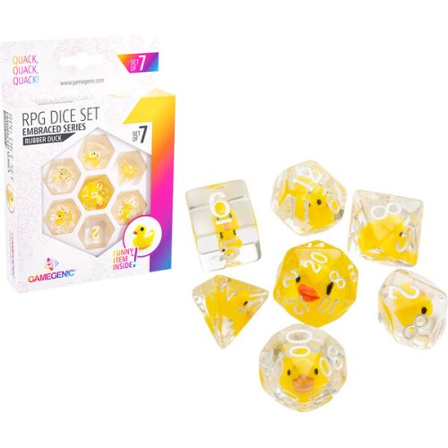 Gamegenic RPG set kostek Rubber Duck (7 kostek) Embraced Series Gamegenic