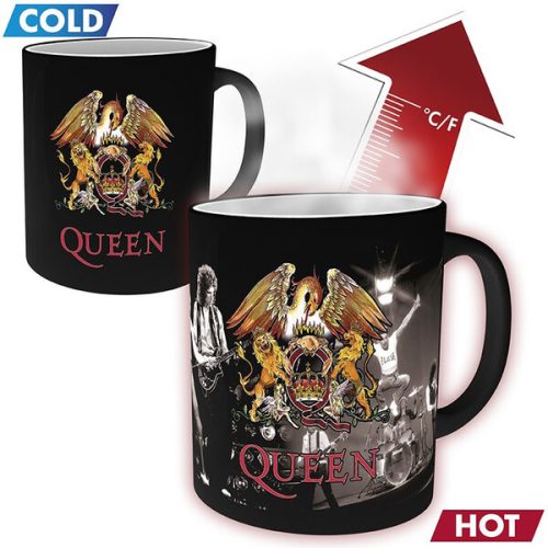 Hrnek Queen - Crest (měnící se motiv) 320 ml Abysse Corp