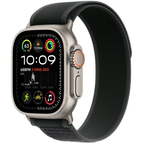Apple Watch 49/46/45/44mm černý trailový tah s přírodním titanem M/L Apple