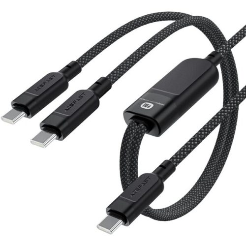 Acefast USB-C 2v1 100W inteligentní nabíjecí datový kabel