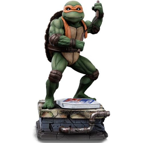 Soška Iron Studios Art Scale 1/10 TMNT Movie - Michelangelo Iron Studios