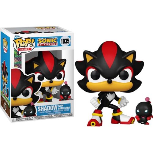 Funko POP! #1035 Games: Sonic The Hedgehog - Shadow w/Dark Chao Funko