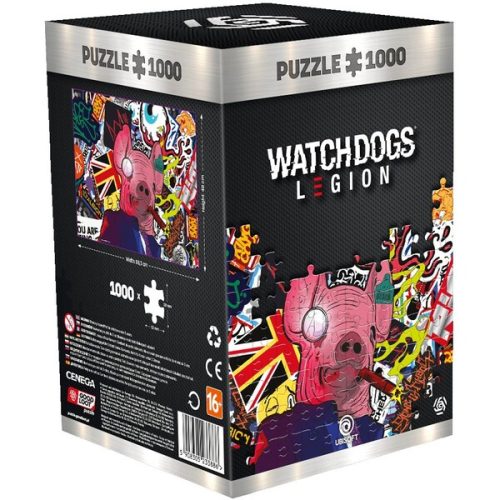 Gaming Puzzle Watch Dogs Legion: Pig Mask (1000) Good Loot
