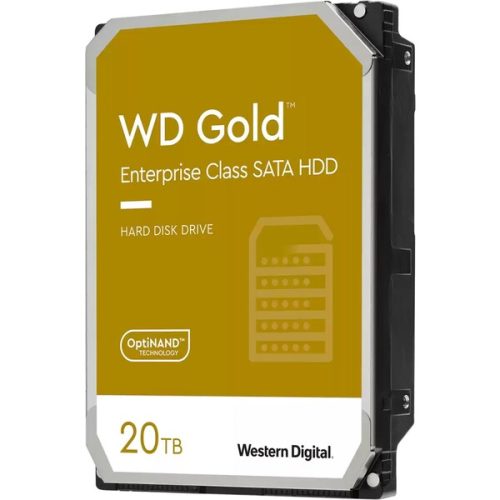 WD GOLD WD202KRYZ 20TB SATA/ 6Gb/s 512MB cache 7200 ot.