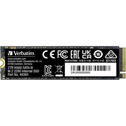 VERBATIM SSD Vi560 S3 M.2 2TB SATA III VERBATIM