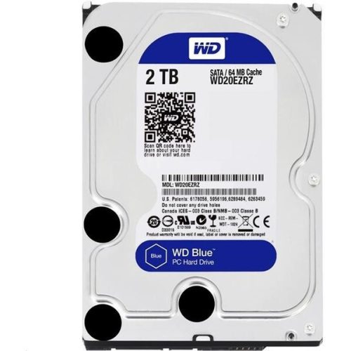 WD BLUE WD20EARZ 2TB SATA/600 64MB cache 5400 ot. WESTERN DIGITAL