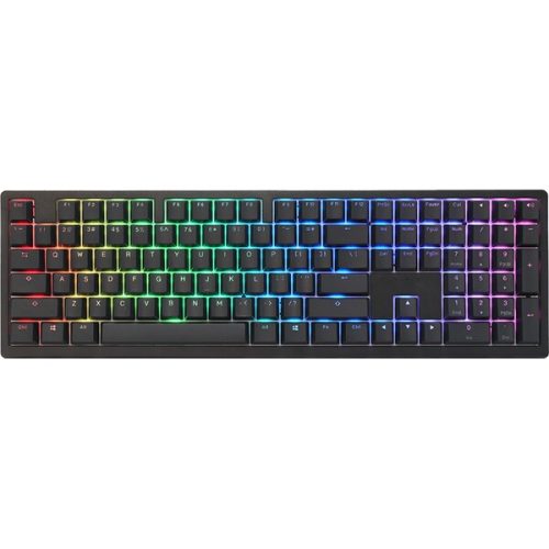 Ducky Zero 6108  MX2A Blue bezdrátová herní klávesnice (US) černá Ducky