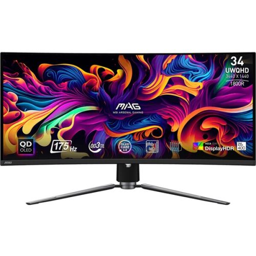 MSI MAG 341CQP QD-OLED herní monitor 34' MSI