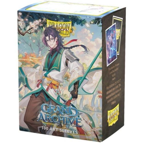Dragon Shield: Grand Archive Matte Art - Jin Fate Defiant (100 obalů) Dragon Shield