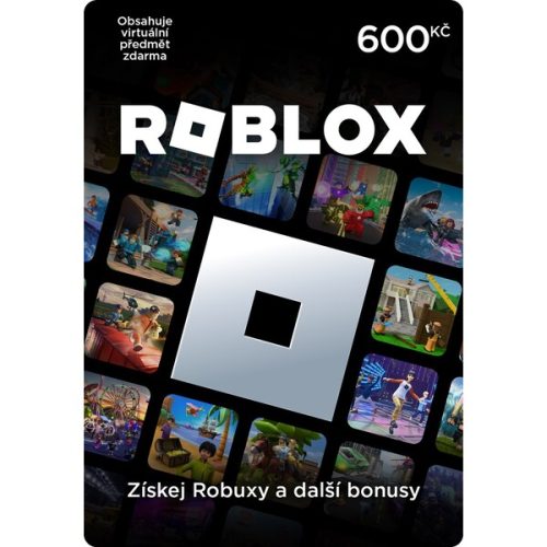 Digitální dárková karta Roblox 600 CZK (online kód) Roblox