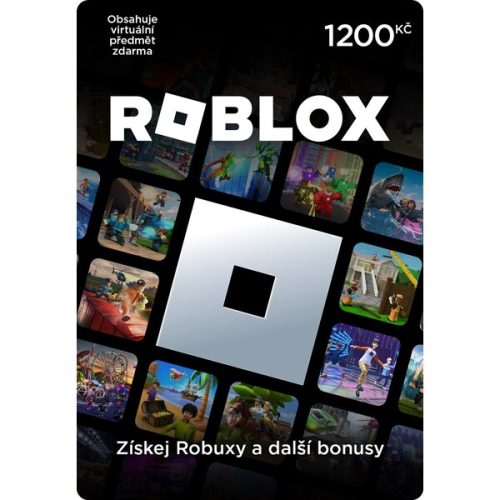 Digitální dárková karta Roblox 1200 CZK (online kód) Roblox