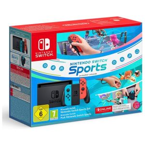 Nintendo Switch Konzole Neon + Switch Sports + 12M NSO Nintendo